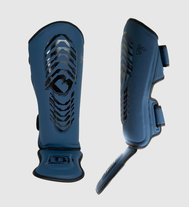 Booster Shin guards Kids Elite V2 - Blue/Black - Shin guards