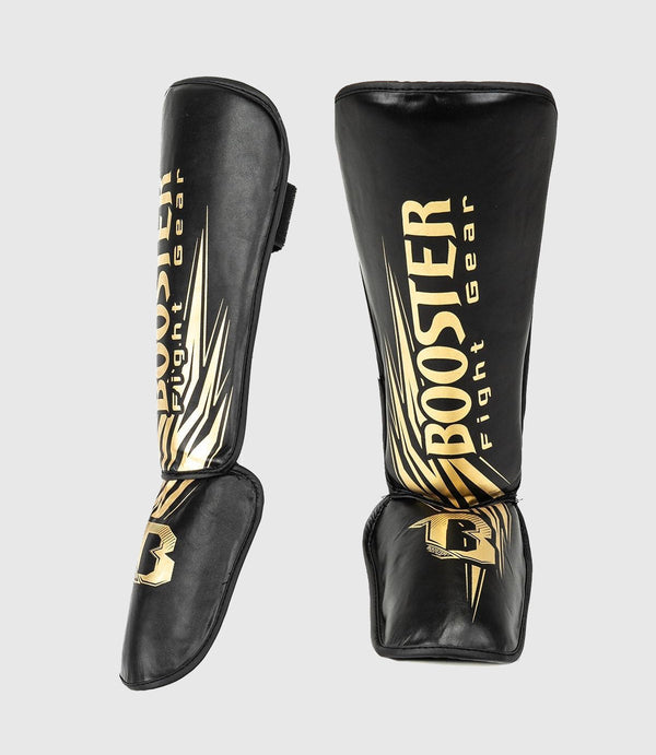Booster Shin Guards Kids – Black/Gold
