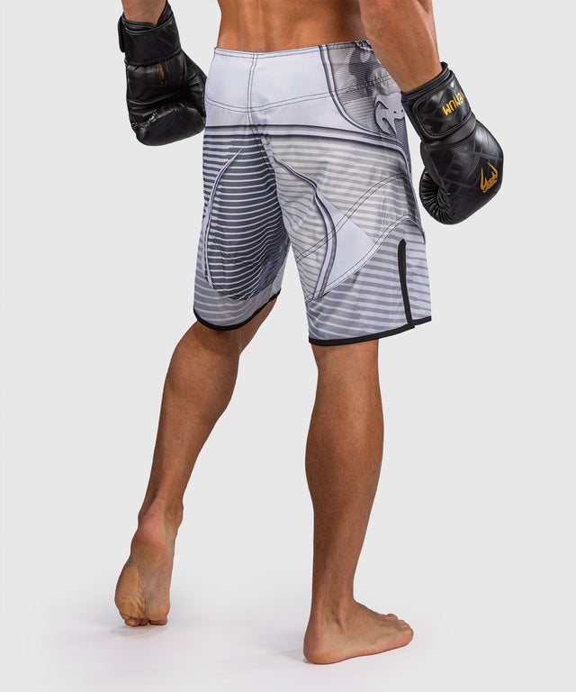 Venum MMA Shorts Camo Hero – White/Light Grey