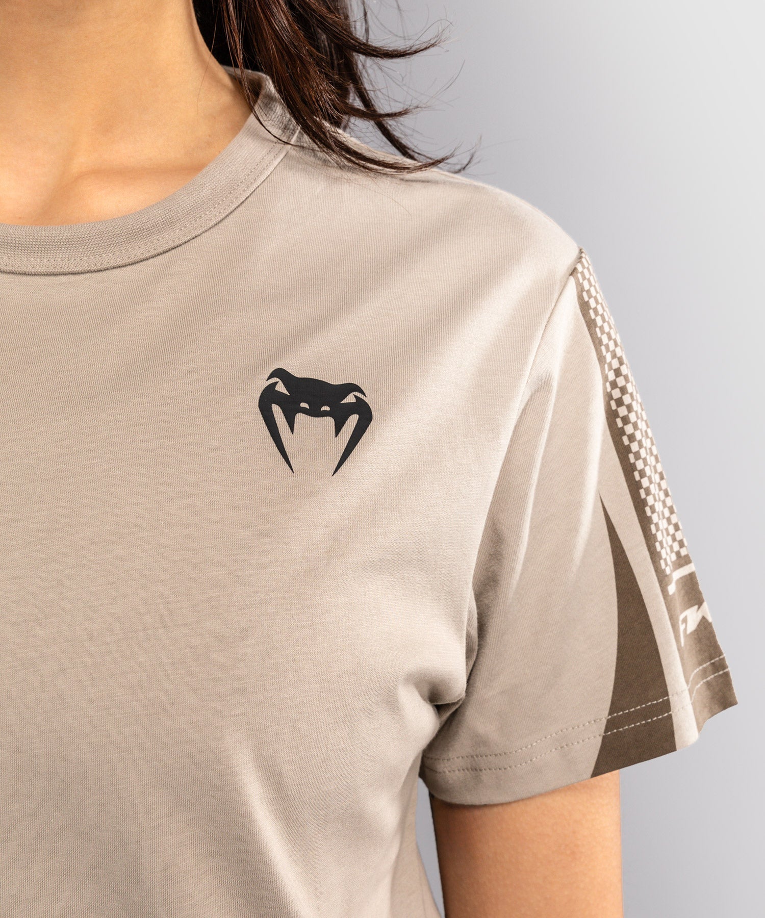 Venum UFC T-Shirt Unity Dames Korte Mouwen - Zand