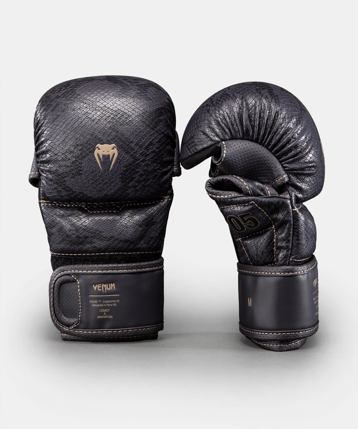 Venum MMA Gloves Impact Evo Scales – Dark Purple