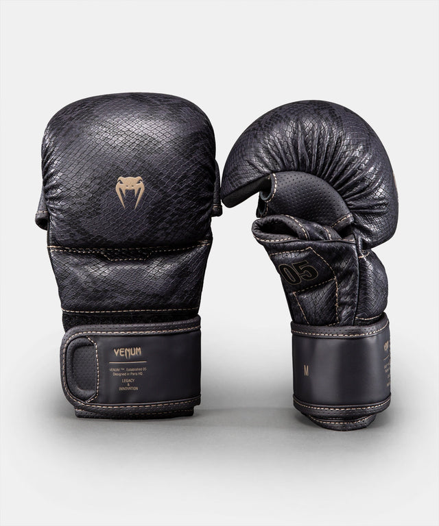 Venum MMA Gloves Impact Evo Scales – Dark Purple