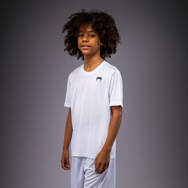 Venum T-Shirt Lineup Kids Short Sleeve – White/Black