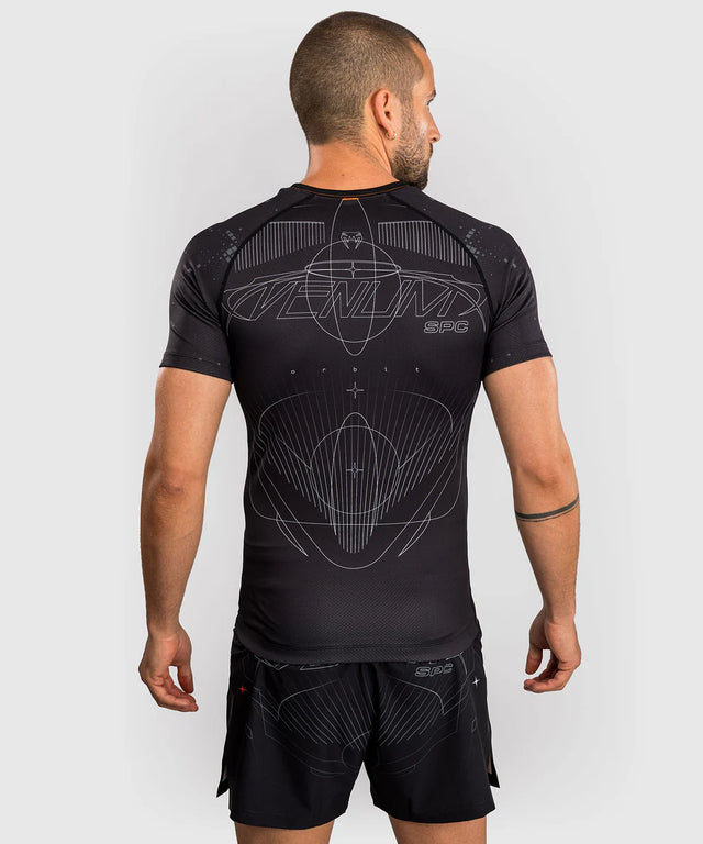 Venum Rashguard Short Sleeve Eclipse - Black