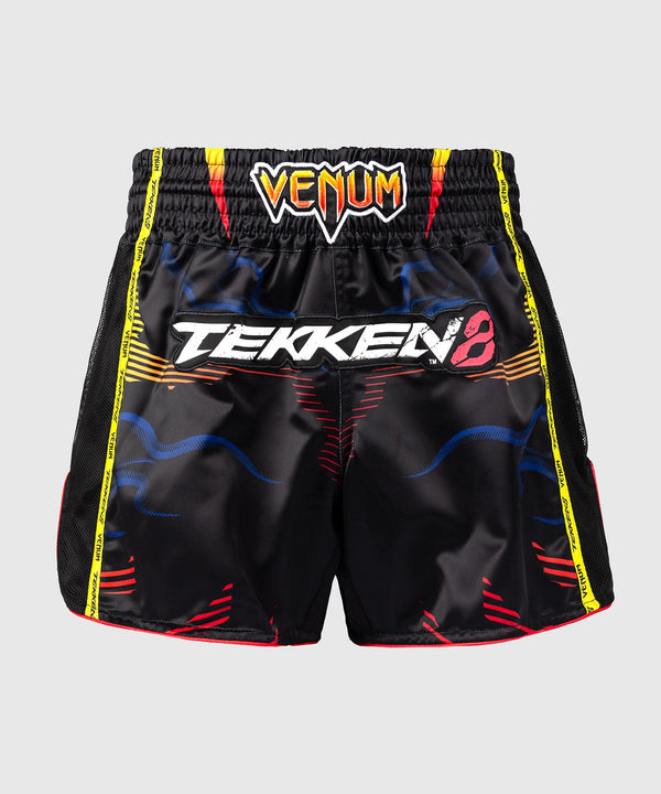 Venum Muay Thai Shorts TEKKEN 8 Yoshimitsu - Black/Orange