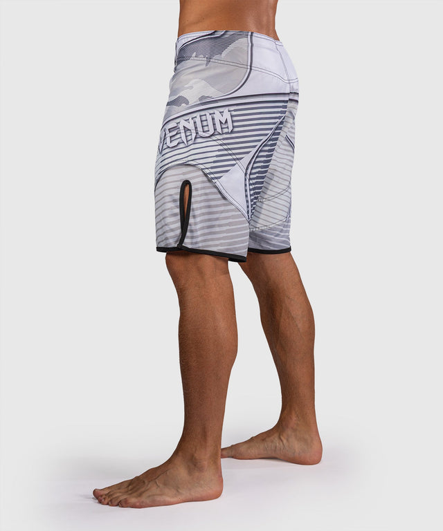 Venum MMA Shorts Camo Hero – White/Light Grey