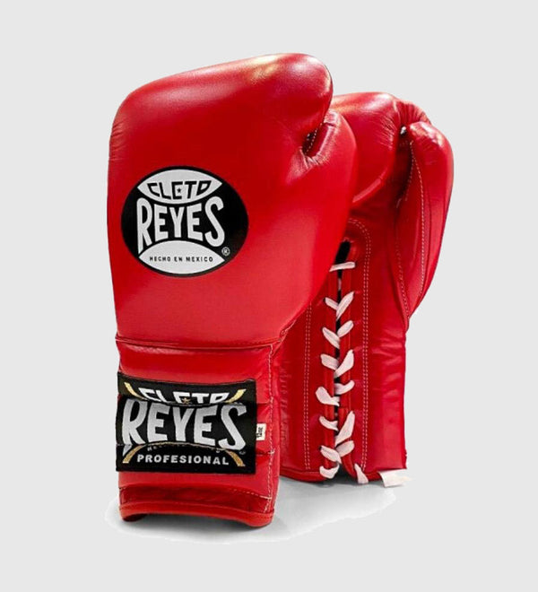 Cleto Reyes Boxing Gloves Sparring with Lace Closure – Red