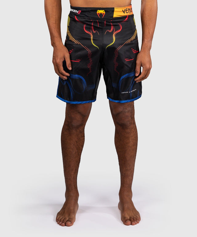 Venum MMA Shorts x TEKKEN 8 Yoshimitsu – Black/Orange