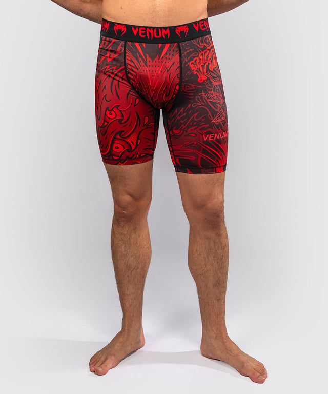 Venum Compression shorts & spats Wolf Atak – Black/Red