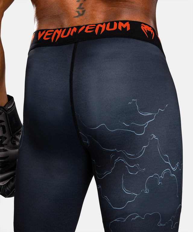 Venum Compression shorts & spats Thunder Dragon – Black/Grey/Copper