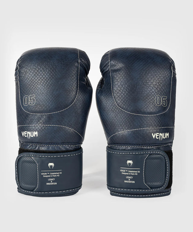 Venum Boxing Gloves Impact Evo Scales - Midnight Blue