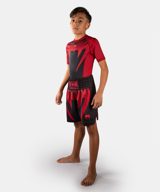 Venum Attack Boxing Shorts Kids - Black/Red