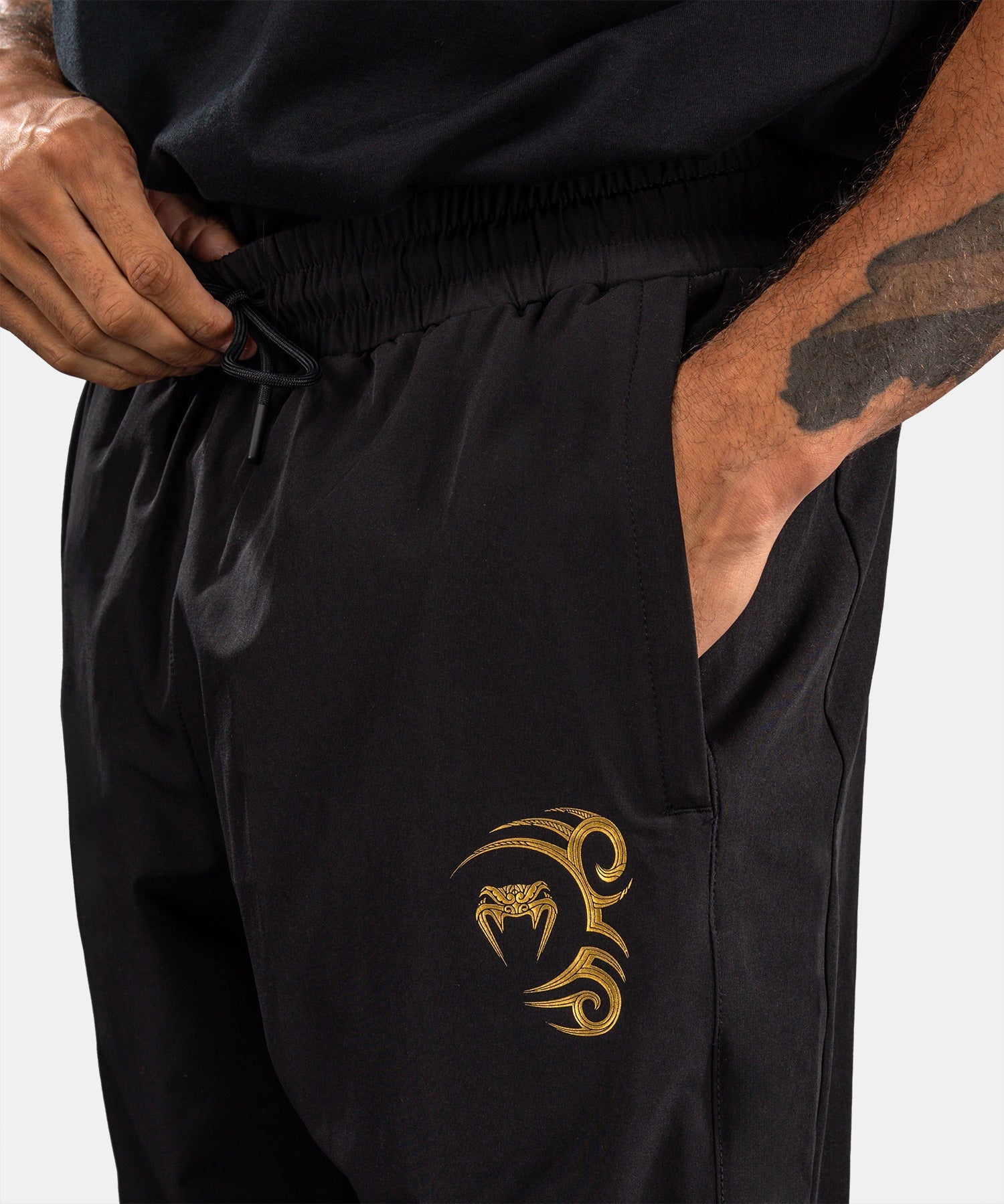 Venum x Mike Tyson Trainingsbroek Tiger - Zwart/Goud