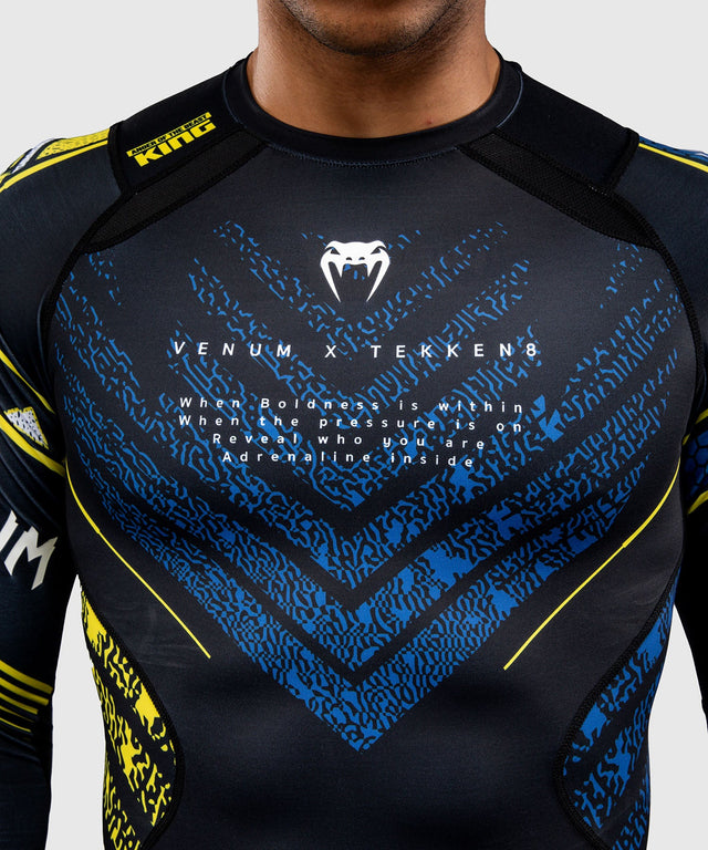 Venum Rashguard TEKKEN 8 King – Black/Yellow – photo 4