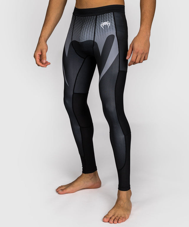 Spodnie spats Venum No Gi – Czarne/Srebrne