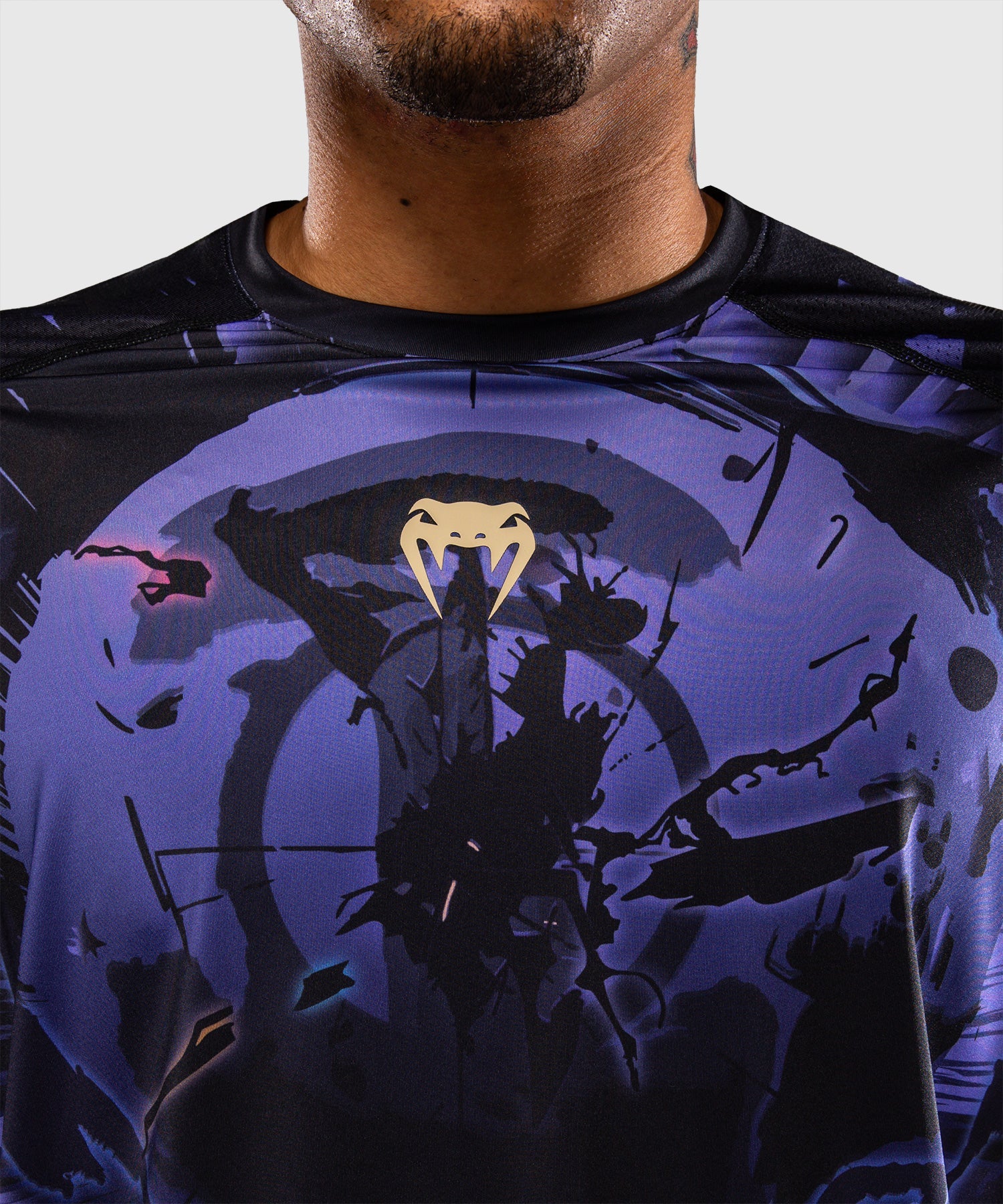 Venum T-Shirt Gojo Dry Tech - Paars