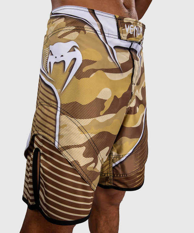 Venum MMA Shorts Camo Hero – Light Beige/Brown