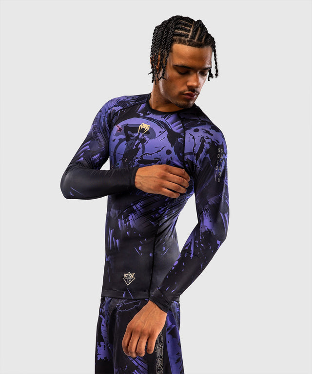 Venum Rashguard Long Sleeves Gojo Jujutsu Kaisen – Purple