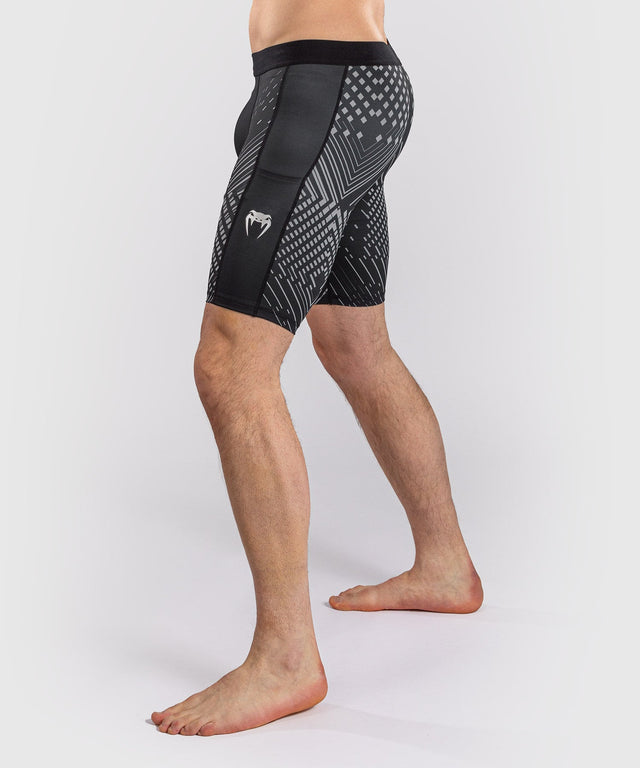 Venum Compression shorts & spats Midnight Fury – Black/Grey/Silver