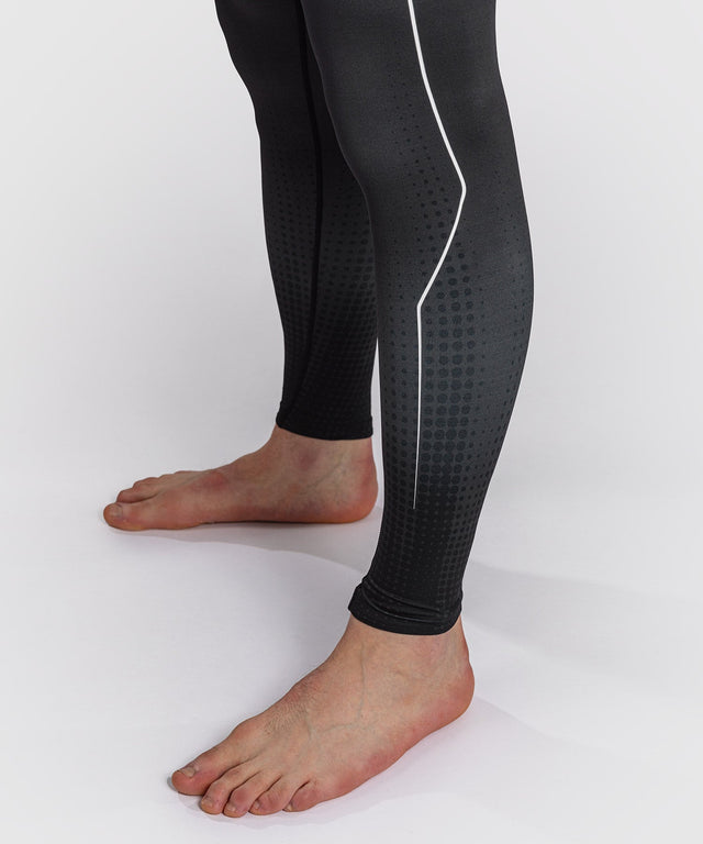 Venum Compression Shorts & Spats Stealth – Black/White
