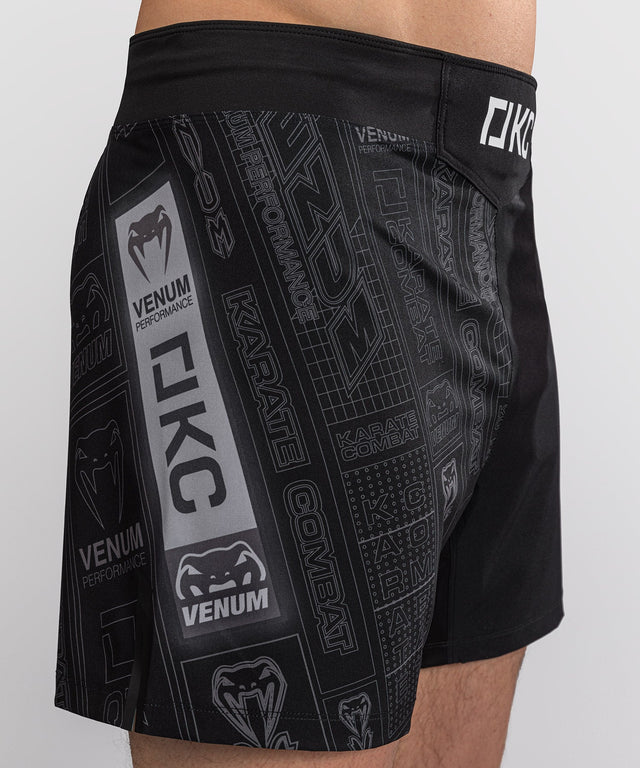 Venum MMA Shorts Karate Combat – Black/Grey