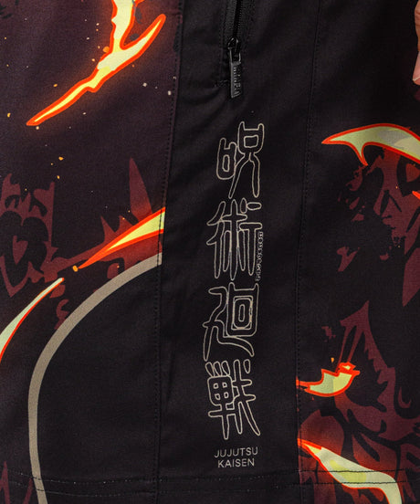 Pantaloncini da allenamento Venum Sukuna – Nero/Beige chiaro