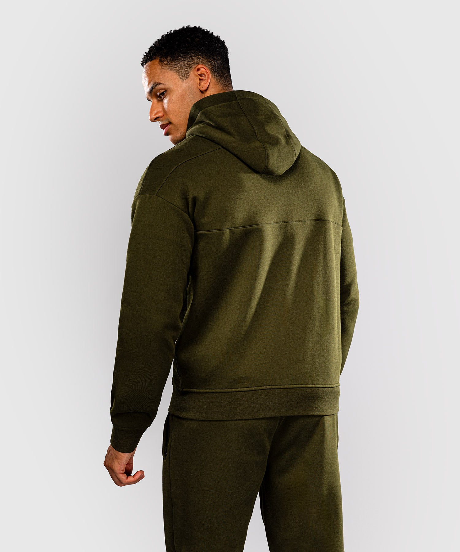 Venum Attack Fleece & Weave Training Jacket – Khaki