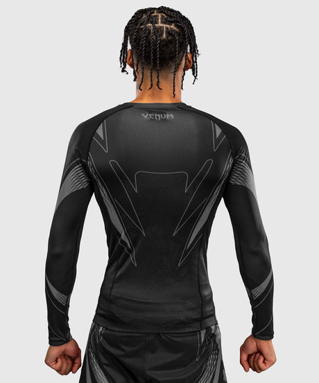 Rashguard Venum Amazonia Reborn Długie Rękawy – Czarny/Szary