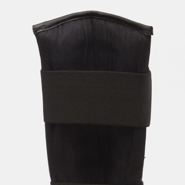 Leone Kickboxing Shin Guards Basic - Black