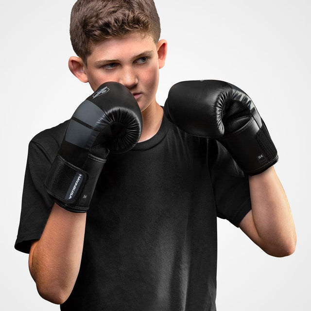 Hayabusa Kids' Boxing Gloves S4 – Black