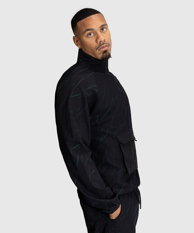 Venum Trooper Training Jacket – Black/Forest Green