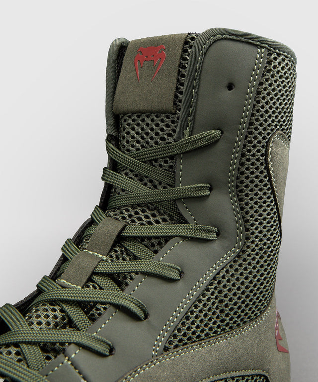 Venum Boksschoenen Contender - Kaki/Rood