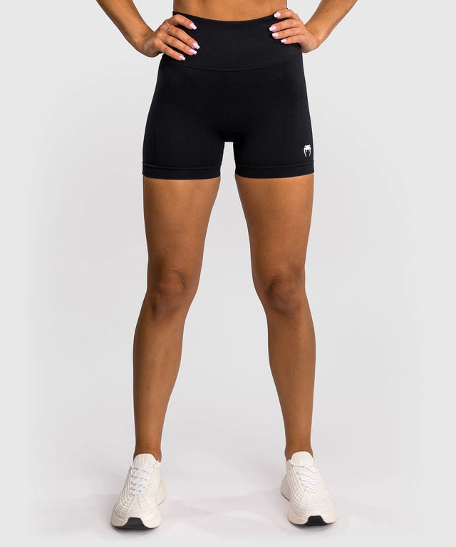 Venum Women's Sculpt Compression Shorts - Black/White