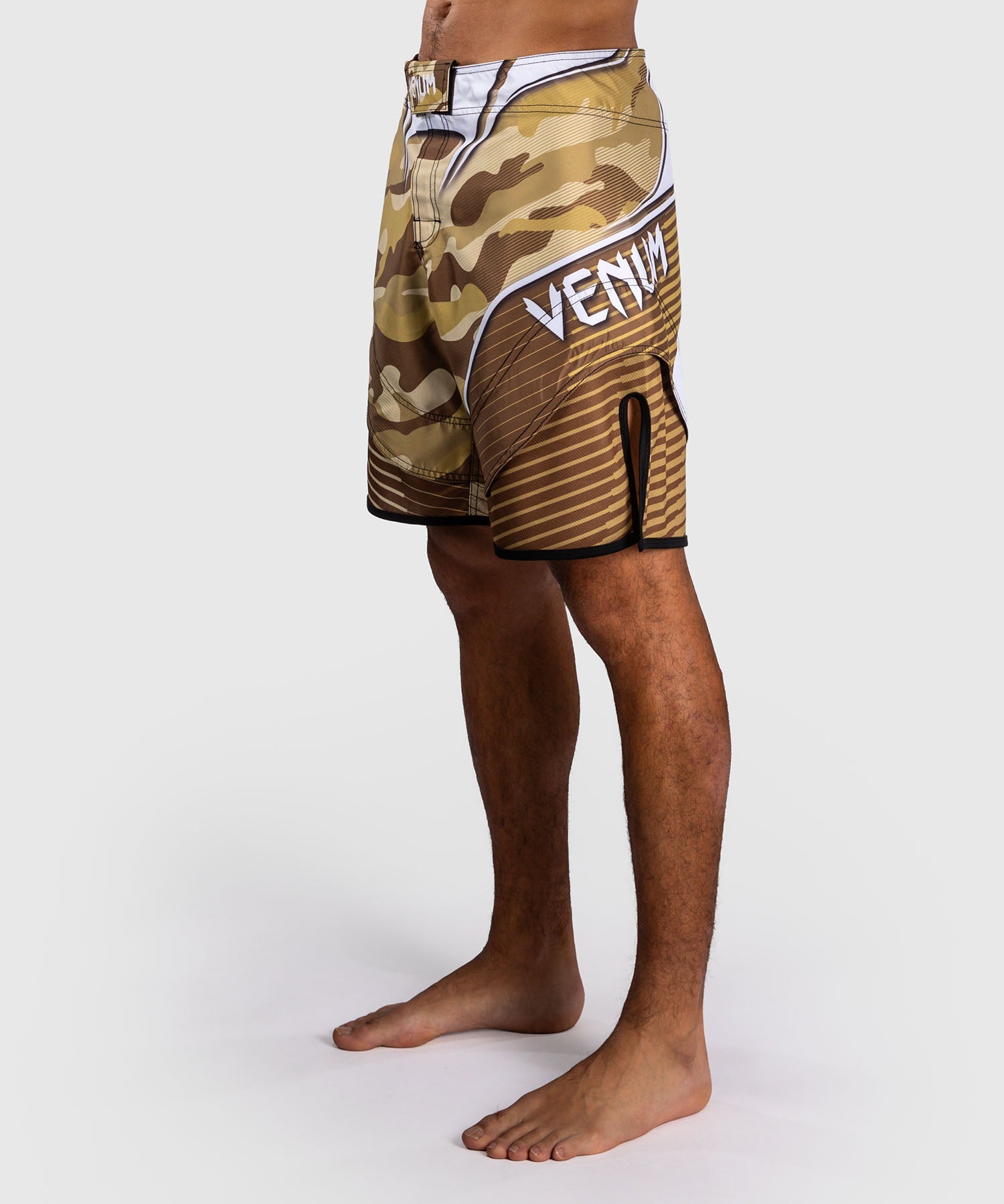 Venum MMA Shorts Camo Hero – Light Beige/Brown