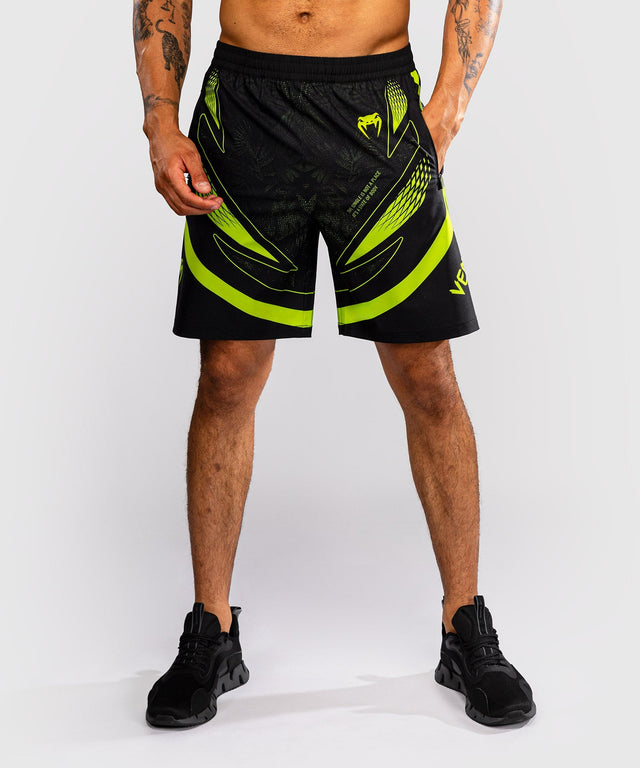 Venum Trainingsshorts Amazonia Reborn - Zwart/Groen