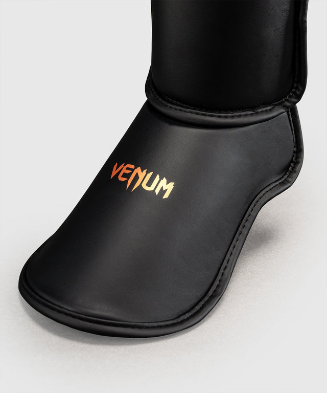 Venum Scheenbeschermers Contender 1.5 - Zwart/Koper