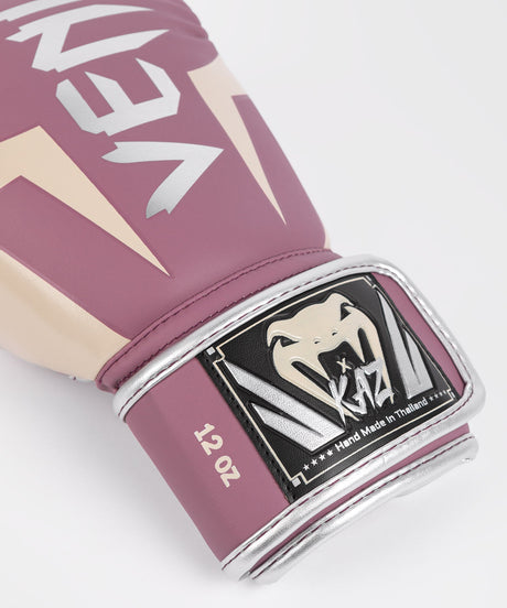 Venum Bokshandschoenen x Kaz - Donkerorchidee/Zilver