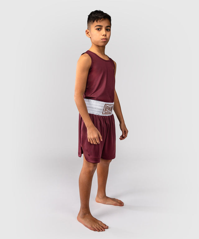 Venum Boxing Shorts Classic Kids – Burgundy
