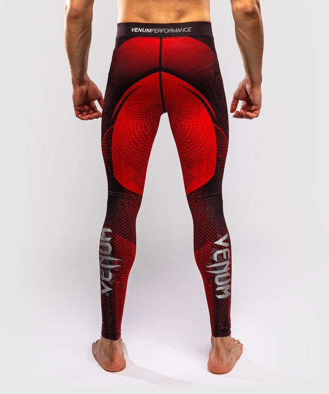 Venum Compressie Shorts Galactic 3.0 Spats - Rood/Zilver