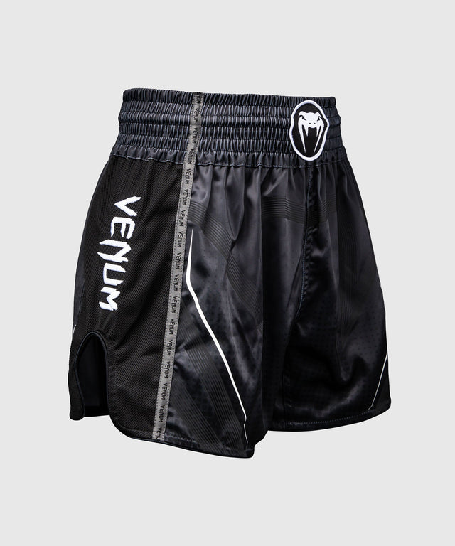 Venum Muay Thai Shorts Stealth – Black/White