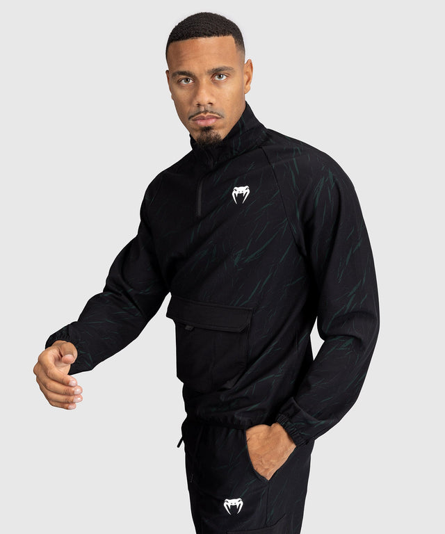 Venum Trooper Training Jacket – Black/Forest Green