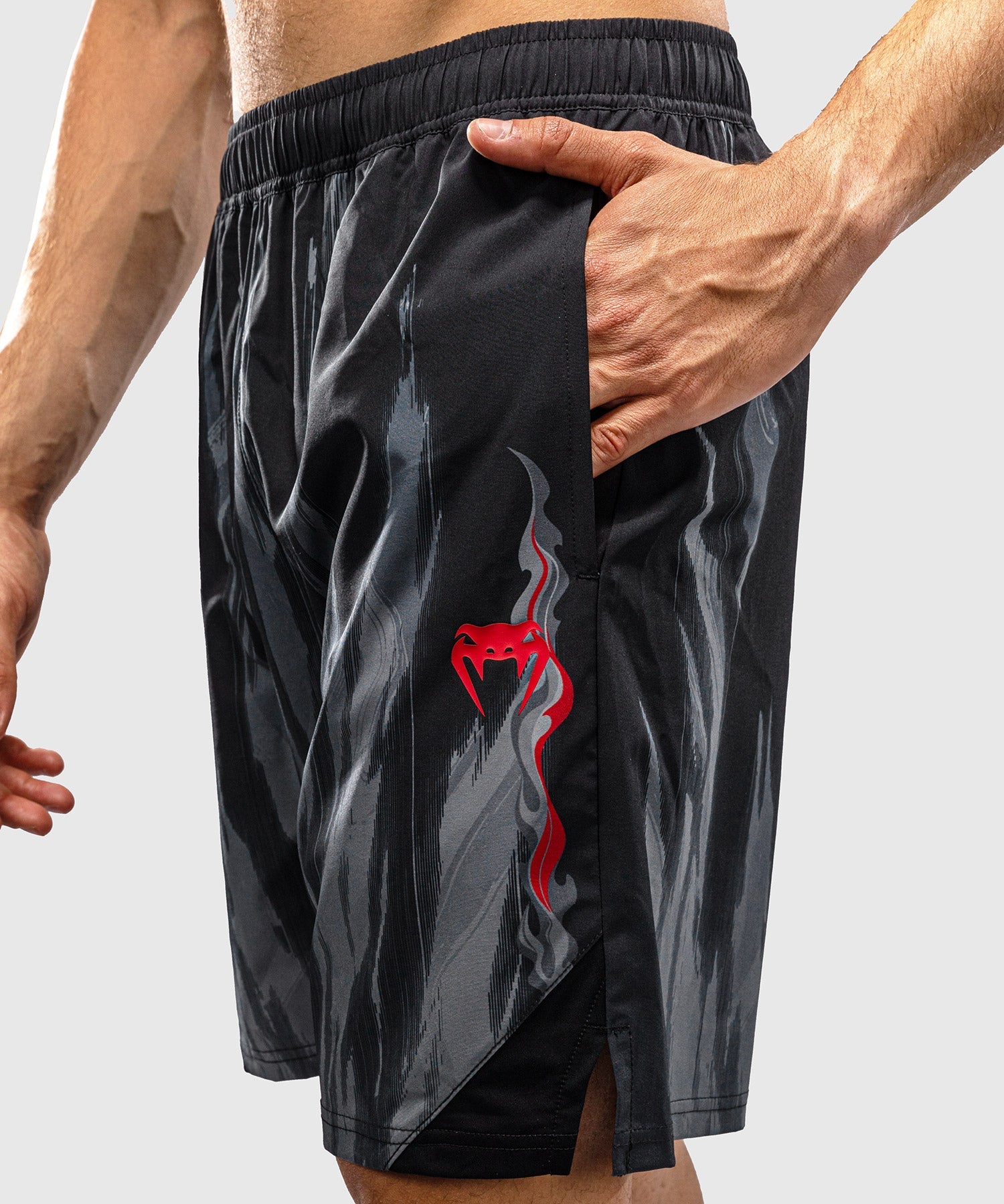 Venum Trainingsshorts Demon - Zwart/Grijs