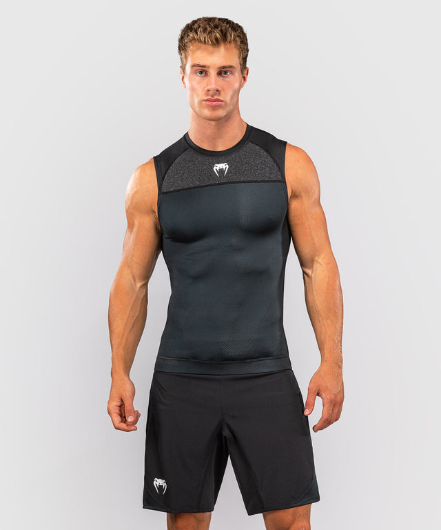 Venum Rashguard G-Fit Scale ärmelllos – Schwarz