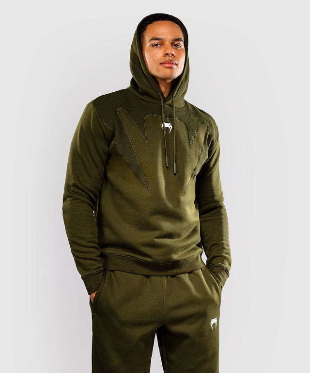 Venum Hoodie Attack Fleece & Weave – Khaki