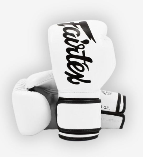 Fairtex Boxing Gloves BGV14 - White/Black