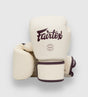 Boxerské rukavice Fairtex BGV16 – Krémově bílé