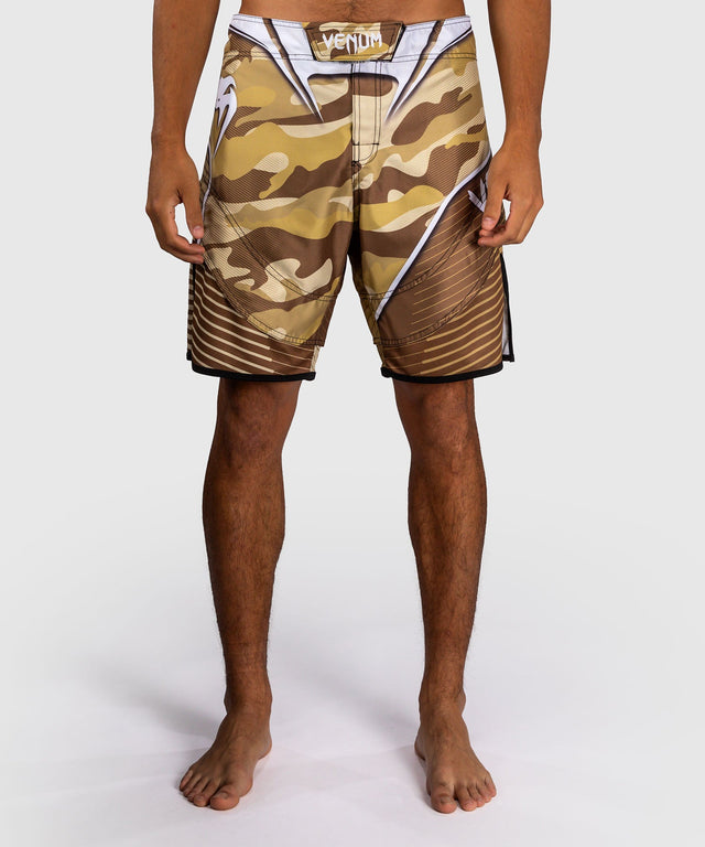 Venum MMA Shorts Camo Hero – Light Beige/Brown