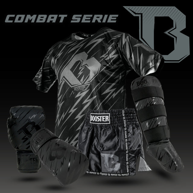 Booster Kids' Boxing gloves Combat Series – Black