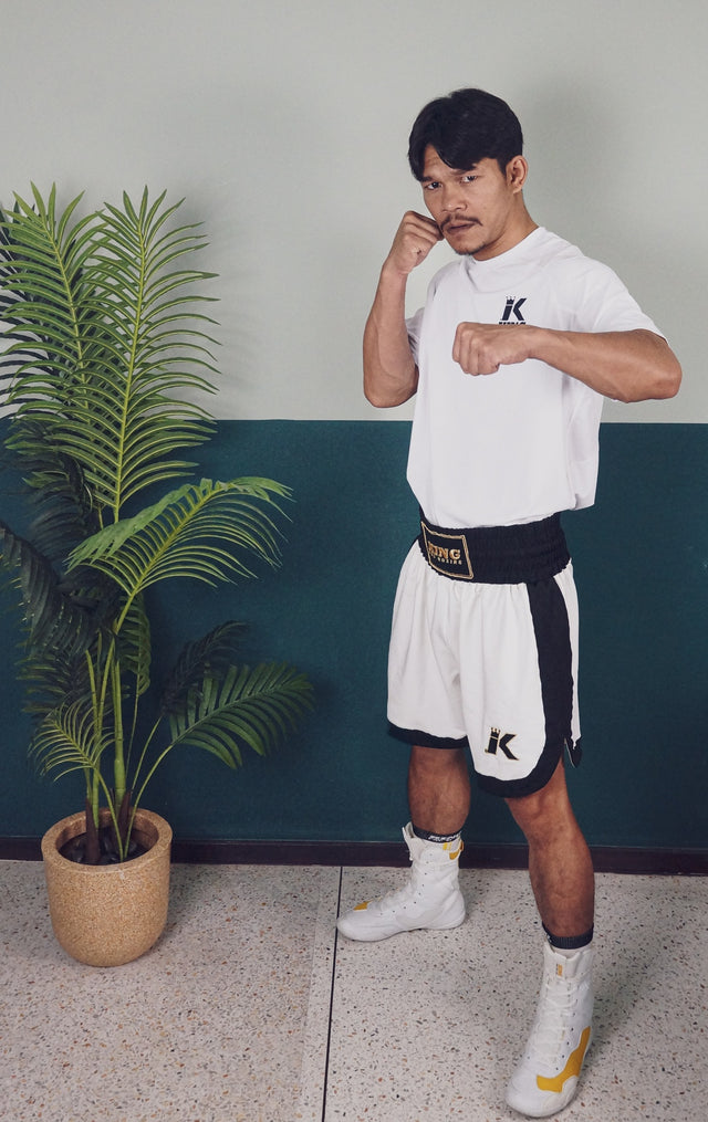 King Pro Boxing Apex Pro 2 Boxing Shorts – White