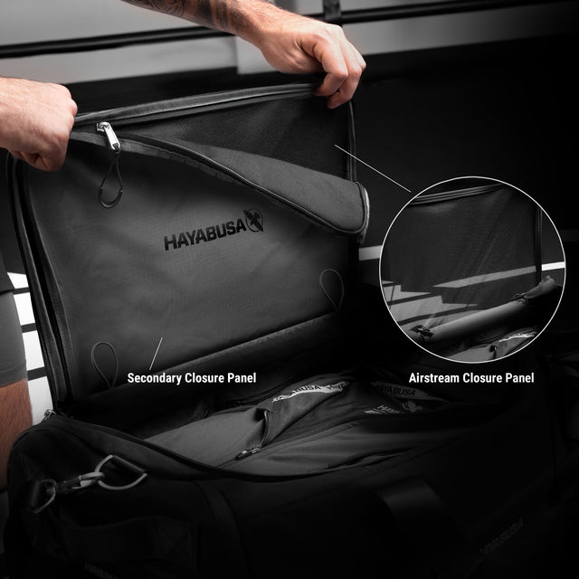 Hayabusa Airstream Athletic Sports Bag - Black